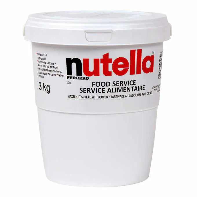 NUTELLA SPREAD BY THE CASE:  2 PAIL/CASE
