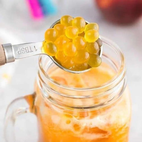 Orange POPPING BOBA : 3.3 Kg bottle