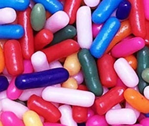 RAINBOW SPRINKLE TOPPINGS (2.75 KG BULK BAG)