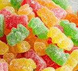 SOUR GUMMY BEAR TOPPINGS (1 KG BULK BAG)