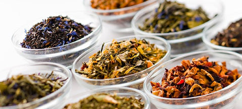Jasmine Green Tea: in filtered bag